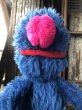 画像8: 70s Vintage Knickerbocker Sesame Street Grover Plush Doll 57cm (A024) (8)