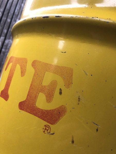 画像8: Vintage ALEMITE Motor Oil Lubricant 120 Poinds Drum Can (A027) (8)