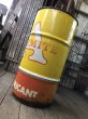 画像15: Vintage ALEMITE Motor Oil Lubricant 120 Poinds Drum Can (A027) (15)