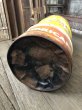 画像11: Vintage ALEMITE Motor Oil Lubricant 120 Poinds Drum Can (A027) (11)