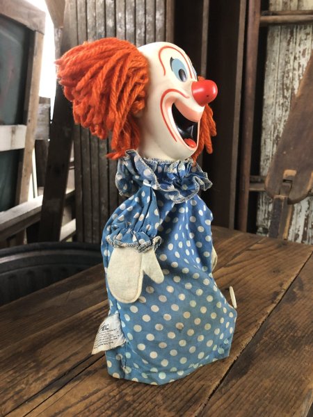 画像10: 60s Vintage Mattel Bozo the Clown Pullstring Talking Puppet Doll (A028) (10)
