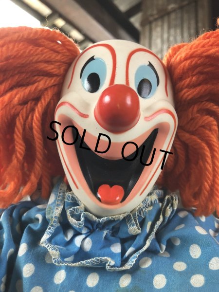 画像9: 60s Vintage Mattel Bozo the Clown Pullstring Talking Doll (A029) (9)