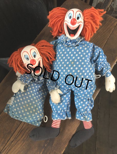 画像14: 60s Vintage Mattel Bozo the Clown Pullstring Talking Doll (A029) (14)