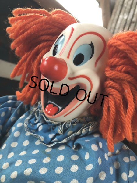 画像10: 60s Vintage Mattel Bozo the Clown Pullstring Talking Doll (A029) (10)