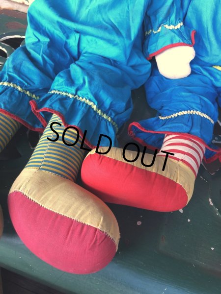 画像14: Vintage Knickerbocker Bozo the Clown Doll 75cm (A031) (14)