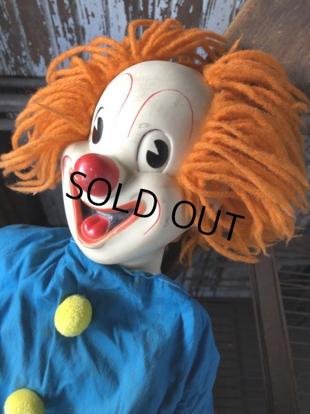画像5: Vintage Knickerbocker Bozo the Clown Doll 75cm (A031) (5)