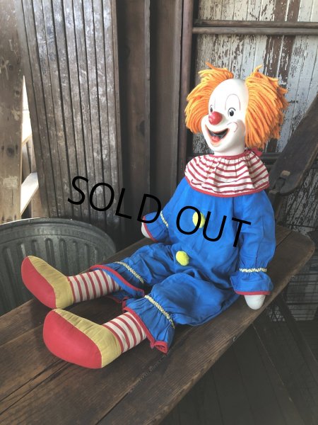 画像2: Vintage Bozo the Clown Doll 75cm (A030) (2)