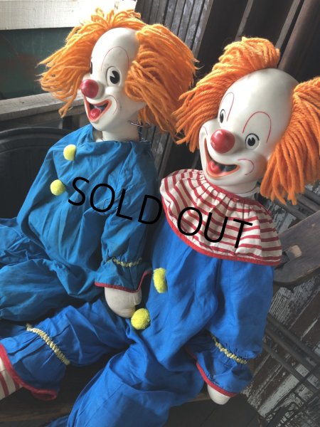 画像14: Vintage Bozo the Clown Doll 75cm (A030) (14)
