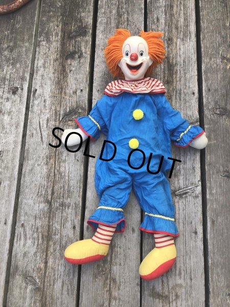 画像11: Vintage Bozo the Clown Doll 75cm (A030) (11)