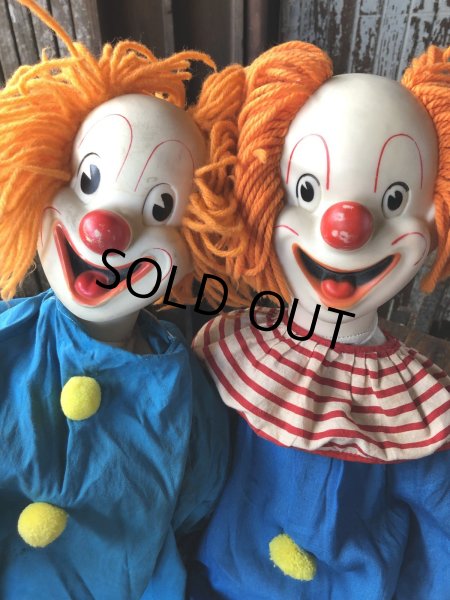 画像15: Vintage Bozo the Clown Doll 75cm (A030) (15)