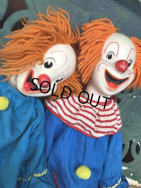 画像15: Vintage Knickerbocker Bozo the Clown Doll 75cm (A031) (15)