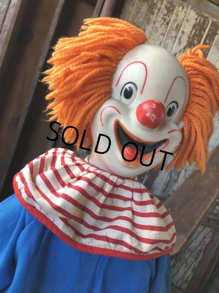 画像7: Vintage Bozo the Clown Doll 75cm (A030) (7)