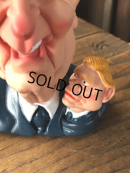 画像8: 80s Linden Group George Bush Spitting Image Squeaky Toy (A032)  (8)