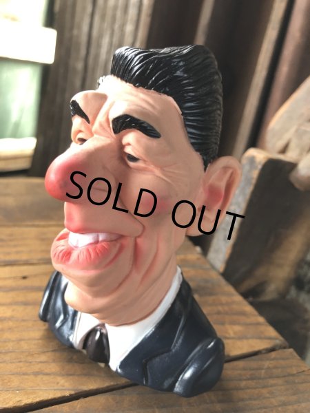 画像7: 80s Linden Group Ronald Reagan Spitting Image Squeaky Toy (A033)  (7)