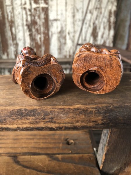 画像5: 40s Vintage Native American Indian S/P Shakers (A037) (5)