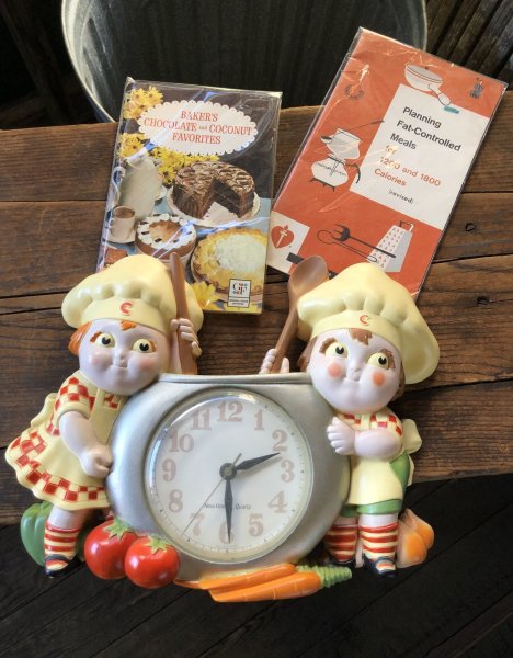 画像20: 90s CAMPBELL'S SOUP KIDS Kitchen Wall Clock Works (A037) (20)