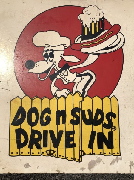 画像13: Vintage Advertising Dog n Suds Hot Dog and Root Beer Drive-in Store Display Sign RARE! HTF!! (A038) (13)