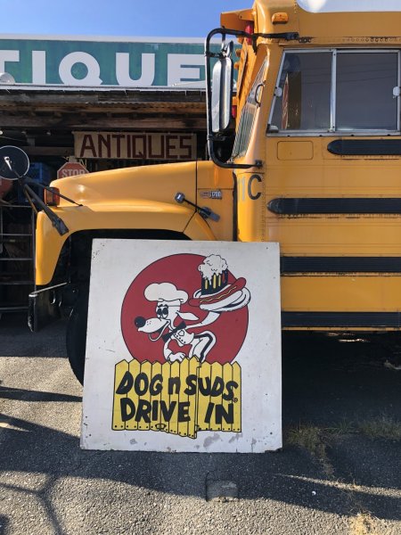 画像22: Vintage Advertising Dog n Suds Hot Dog and Root Beer Drive-in Store Display Sign RARE! HTF!! (A038) (22)