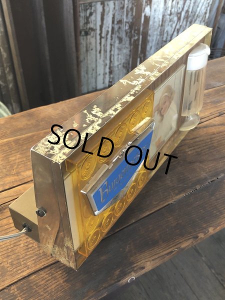 画像8: 60s Vintage Burgermeister Beer Advertising Lighted Store Display Sign (A039) (8)