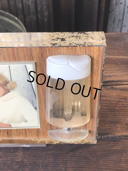 画像11: 60s Vintage Burgermeister Beer Advertising Lighted Store Display Sign (A039) (11)