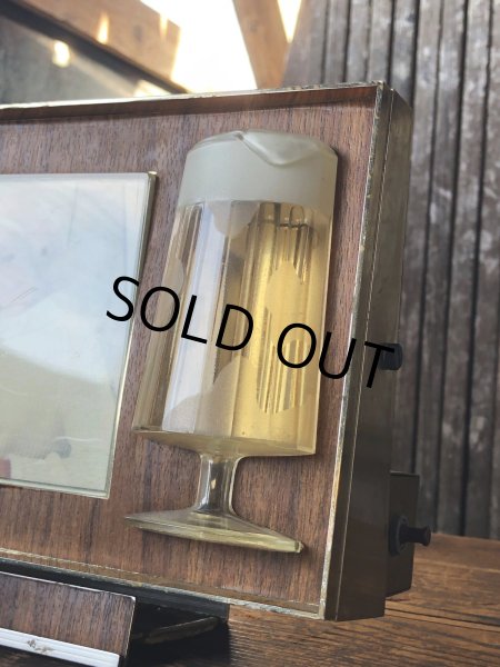 画像12: 60s Vintage Burgermeister Beer Advertising Lighted Store Display Sign (A039) (12)