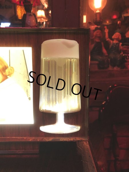 画像25: 60s Vintage Burgermeister Beer Advertising Lighted Store Display Sign (A039) (25)