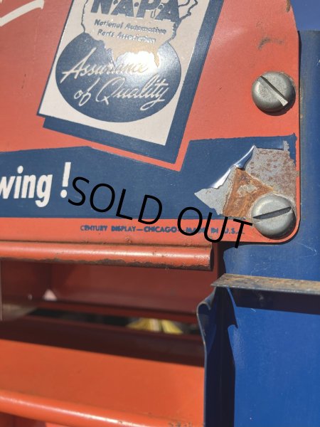 画像6: 【店舗引き取り限定】 Vintage Napa ECHLIN Automotive Mechanic's Parts Freestanding Metal Cabinet (A049) (6)