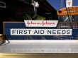 画像2: 【店舗引き取り限定】 Vintage Johnson and Johnson Advertising FIRST AID NEEDS Store Display Shelf Rack HTF!  (A050) (2)