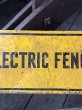 画像3: Vintage Electric Fence Farm Warning Sign (A051) (3)