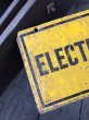 画像2: Vintage Electric Fence Farm Warning Sign (A051) (2)