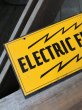 画像2: Vintage Electric Fence Farm Warning Sign (A052) (2)