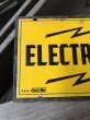 画像2: Vintage Electric Fence Farm Warning Sign (A053) (2)