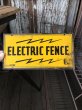 画像6: Vintage Electric Fence Farm Warning Sign (A053) (6)