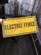 画像6: Vintage Electric Fence Farm Warning Sign (A051) (6)