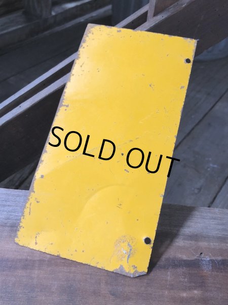 画像5: Vintage Electric Fence Farm Warning Sign (A051) (5)