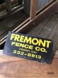 画像3: Vintage Fremont Fence Co Sign (A056) (3)