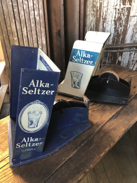 画像20: 50s Vintage Alka Seltzer Counter Display W/Tape Dispenser (A060) (20)