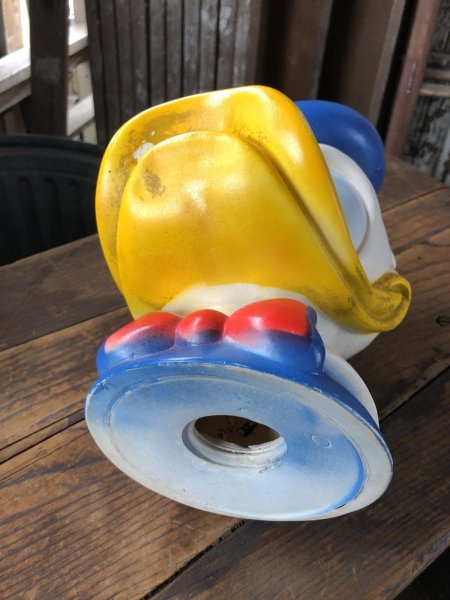 画像8: 70s Vintage Disney Donald Duck Face Coin Bank (A062) (8)
