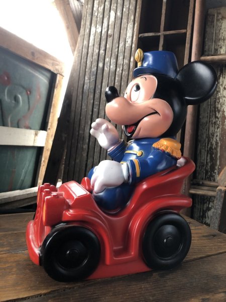 画像3: 70s Vintage Disney Mickey Mouse Parade Coin Bank (A061) (3)