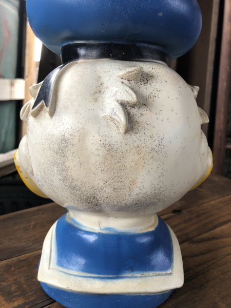 画像10: 70s Vintage Disney Donald Duck Face Coin Bank (A062) (10)