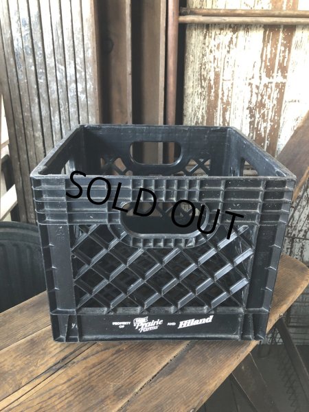 画像1: Vintage USA  DAIRY FOODS Heavy Duty Plastic Milk Crate Prairie farms (H)  (1)