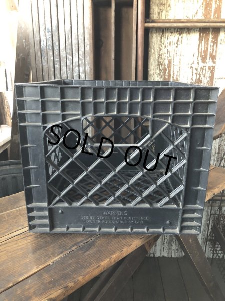 画像6: Vintage USA  DAIRY FOODS Heavy Duty Plastic Milk Crate CRYSTAL (K)  (6)
