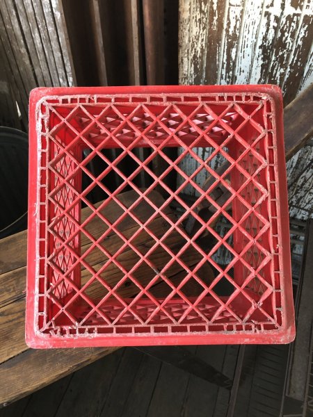 画像9: Vintage USA  DAIRY FOODS Heavy Duty Plastic Milk Crate SMITH'S (A)  (9)