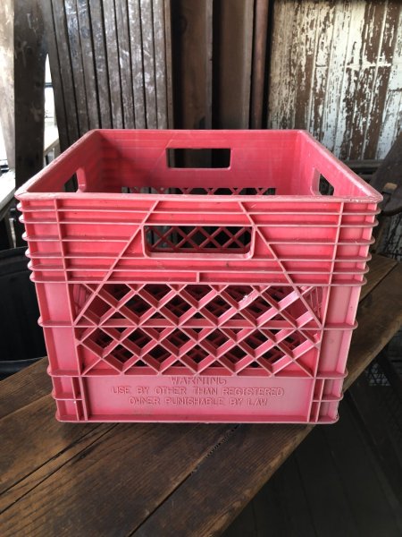 画像6: Vintage USA  DAIRY FOODS Heavy Duty Plastic Milk Crate SMITH'S (B)  (6)