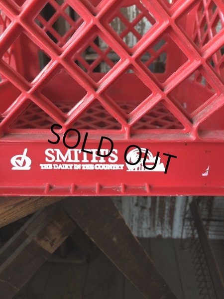 画像4: Vintage USA  DAIRY FOODS Heavy Duty Plastic Milk Crate SMITH'S (D)  (4)