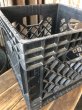 画像3: Vintage USA  DAIRY FOODS Heavy Duty Plastic Milk Crate CRYSTAL (K)  (3)