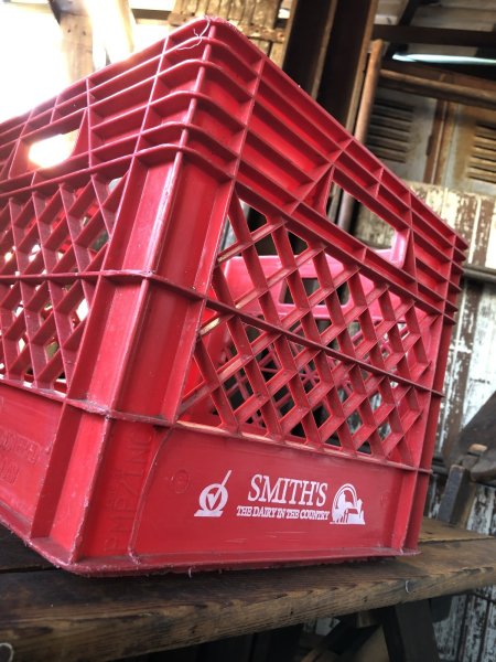 画像3: Vintage USA  DAIRY FOODS Heavy Duty Plastic Milk Crate SMITH'S (A)  (3)