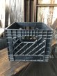 画像1: Vintage USA  DAIRY FOODS Heavy Duty Plastic Milk Crate CRYSTAL (K)  (1)