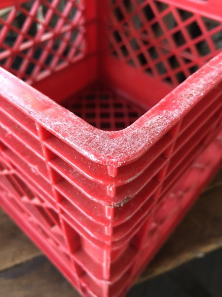 画像7: Vintage USA  DAIRY FOODS Heavy Duty Plastic Milk Crate SMITH'S (A)  (7)