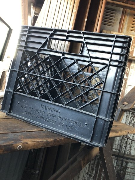 画像5: Vintage USA  DAIRY FOODS Heavy Duty Plastic Milk Crate national dairy (I)  (5)